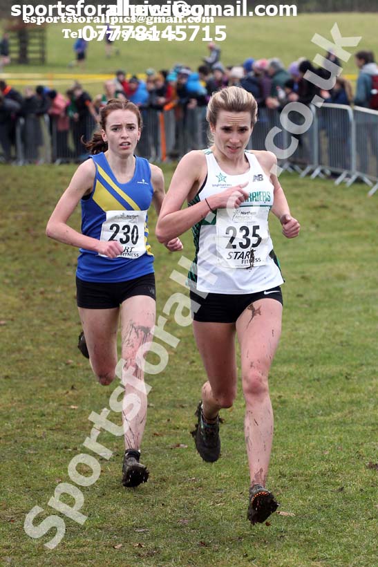 Senior womens Northern Cross Country Champs., Camp Hill Estate, Kirklington.  Photo: David T. Hewitson/Sports for All Pics